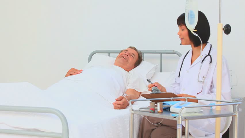 Asian nurse blows patient Lilly allen upskirt
